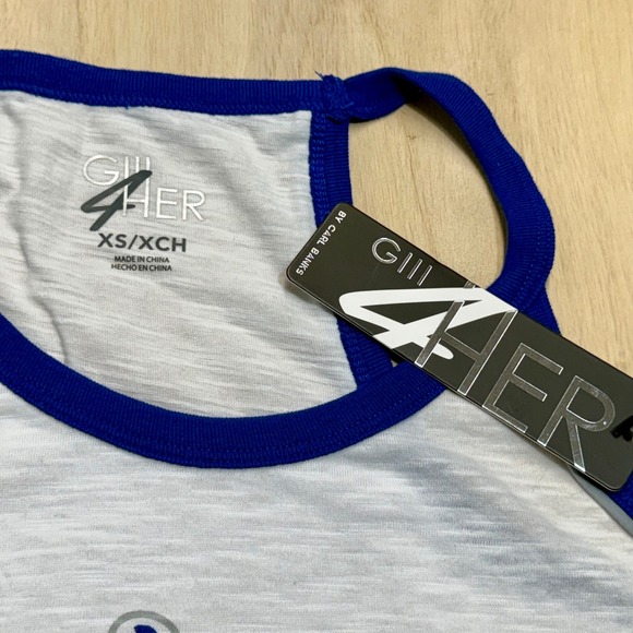 Womens G-III 4Her by Carl Banks MLB Los Angeles Dodgers Tank Top White XS New - Picture 6 of 10